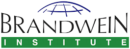 Brandwein Institute logo with stylized globe above the name