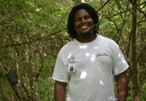 Picture of Ajee smiling.