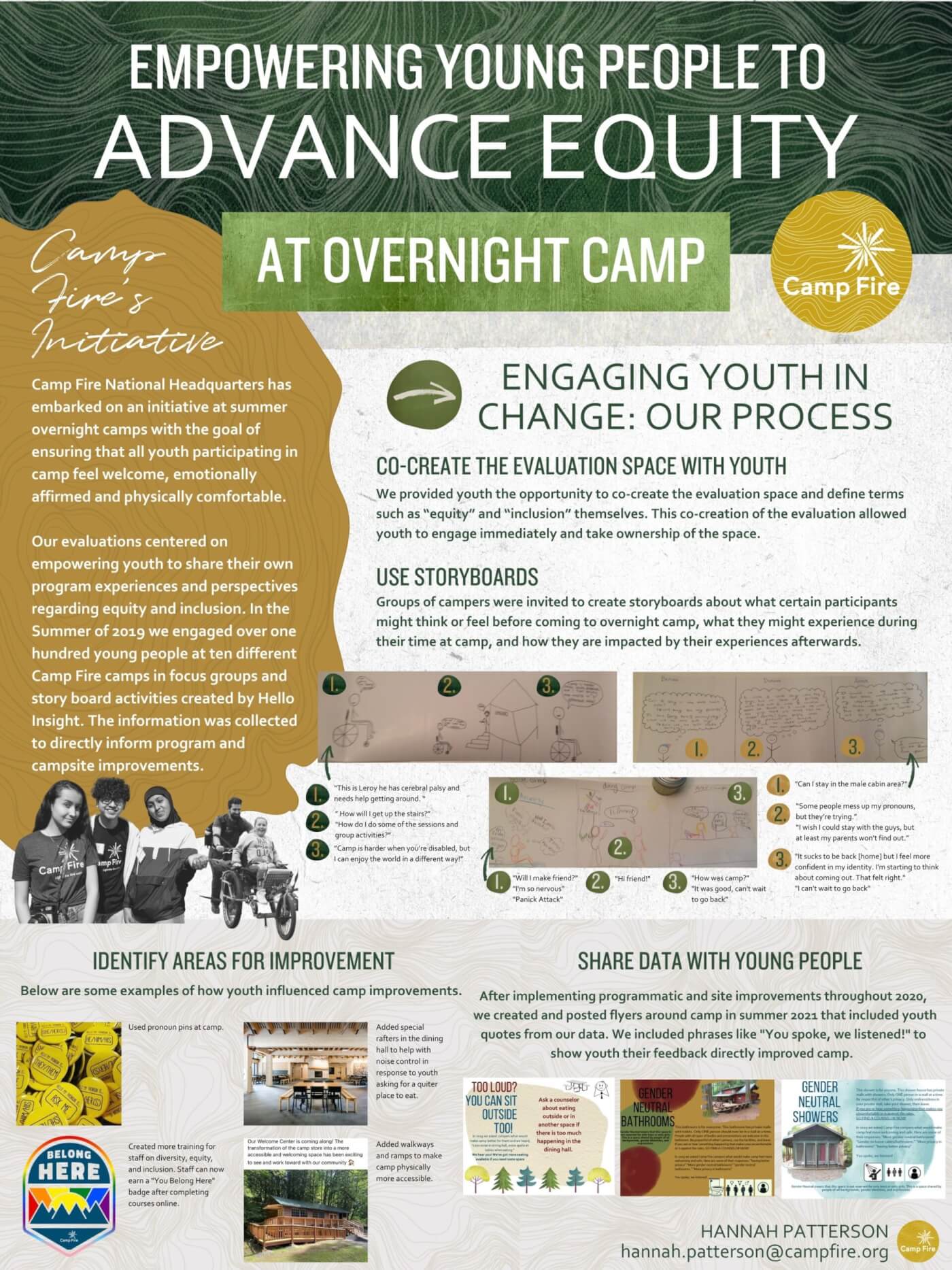 Empowering Young People to Advance Equity at Overnight Camp Poster