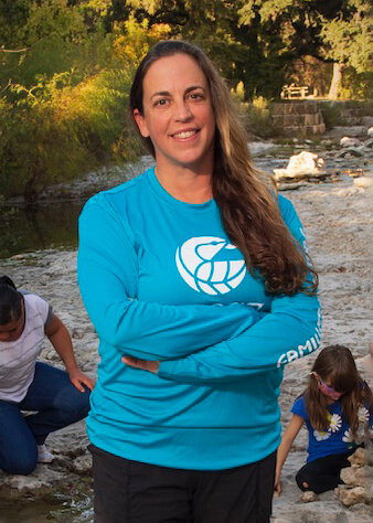 Heather Kuhlken Founder and Executive Director of Families in Nature. 6/6/23 FiTN Family Time in Nature event.