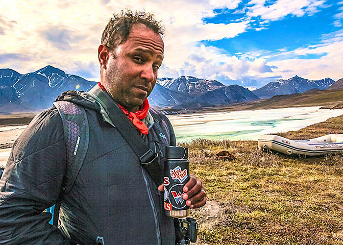 Keynote presenter James Edward Mills, author of The Adventure Gap and founder of The Joy Trip Project.