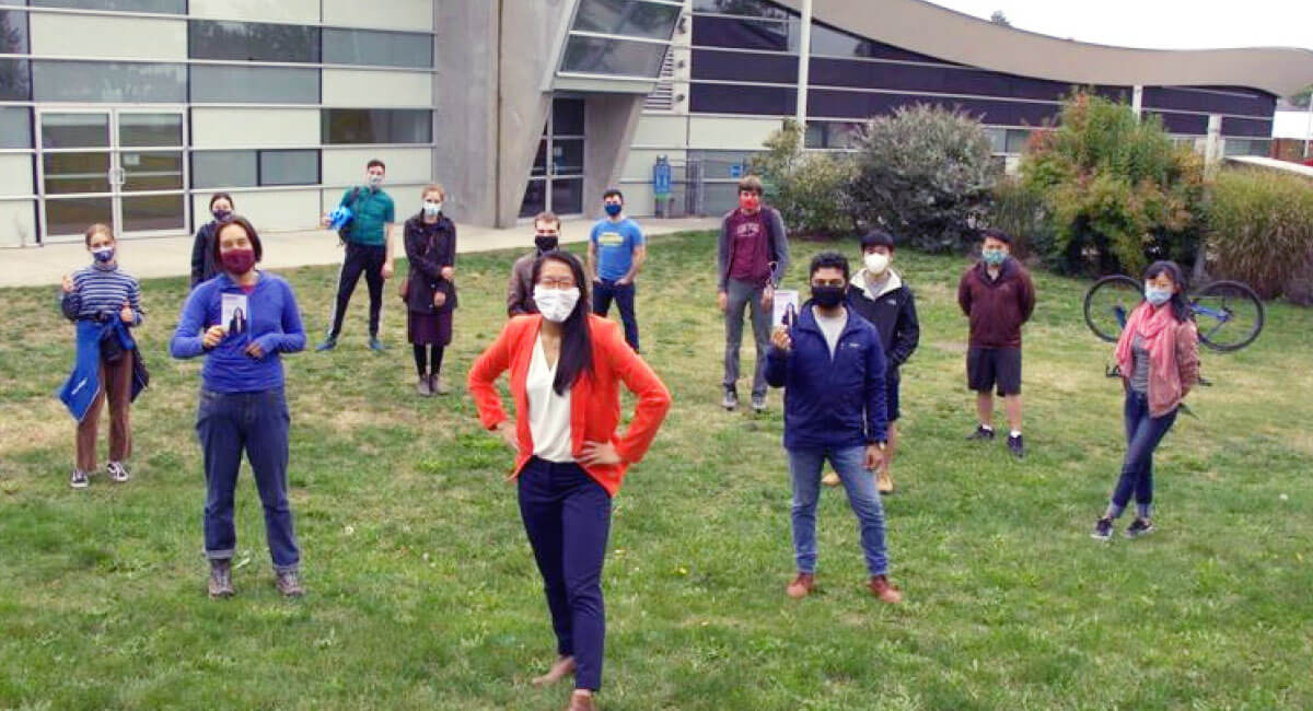 Group of young nature leaders.