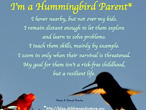 “HUMMINGBIRD PARENTS”: Seven Actions Parents Can Take To Reduce Risk And Still Get Their Kids Outside