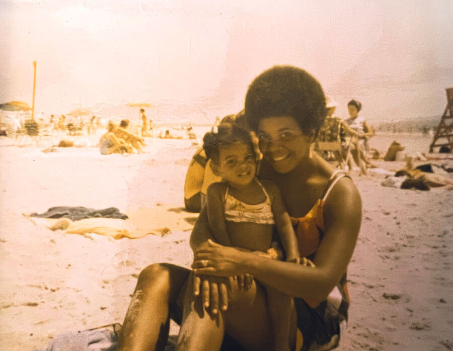Kim and her mom, Sheila Bailey. Photo courtesy of Kim Moore Bailey.
