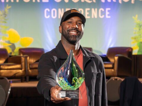 2025 Richard Louv Prize winner CJ Goulding inspires nature connection and leadership in communities of color