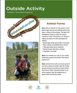 Outside Activity Cover