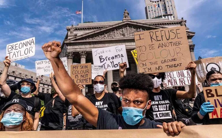 protest for racial justice