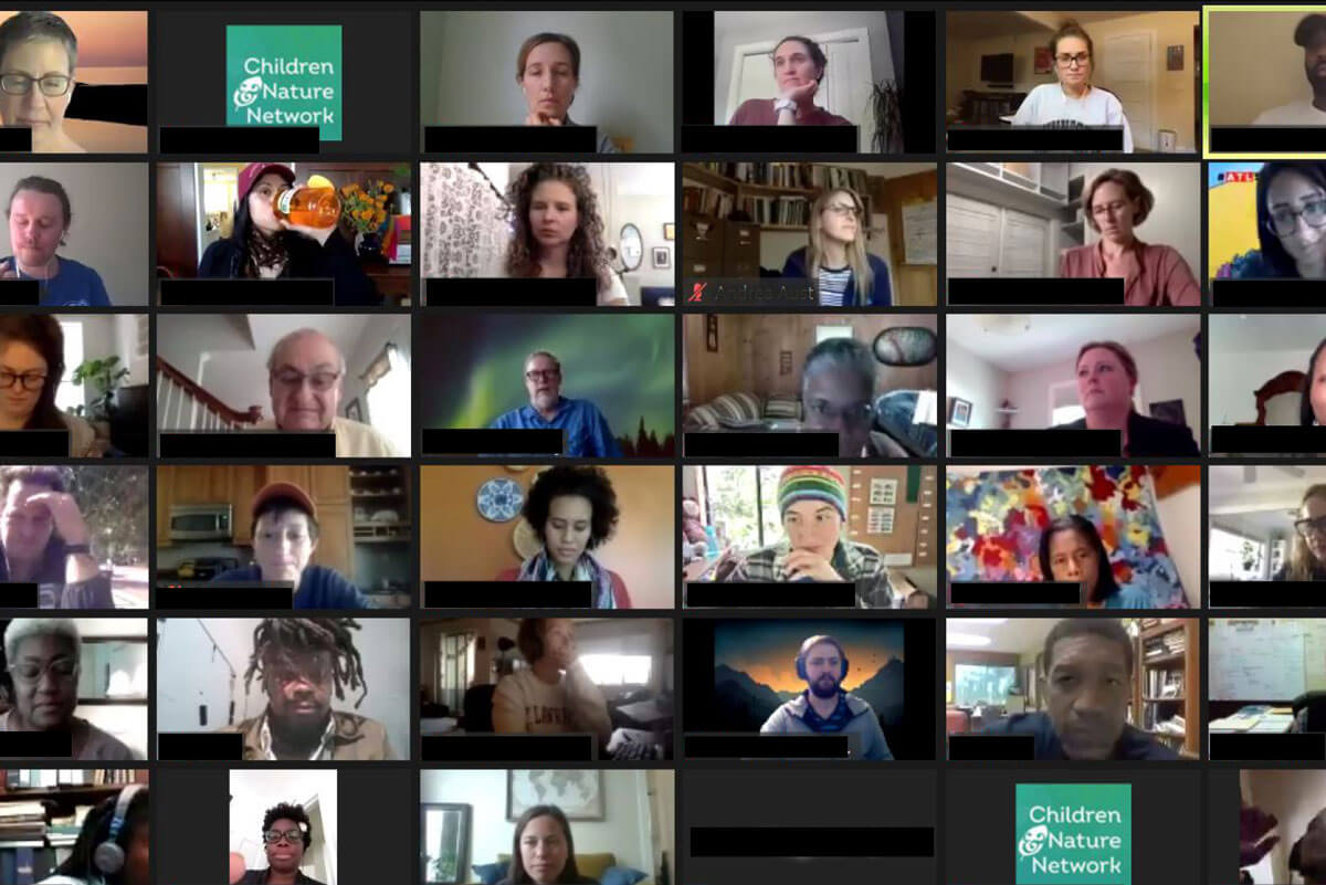 Group of C&NN Leaders on a Zoom Call